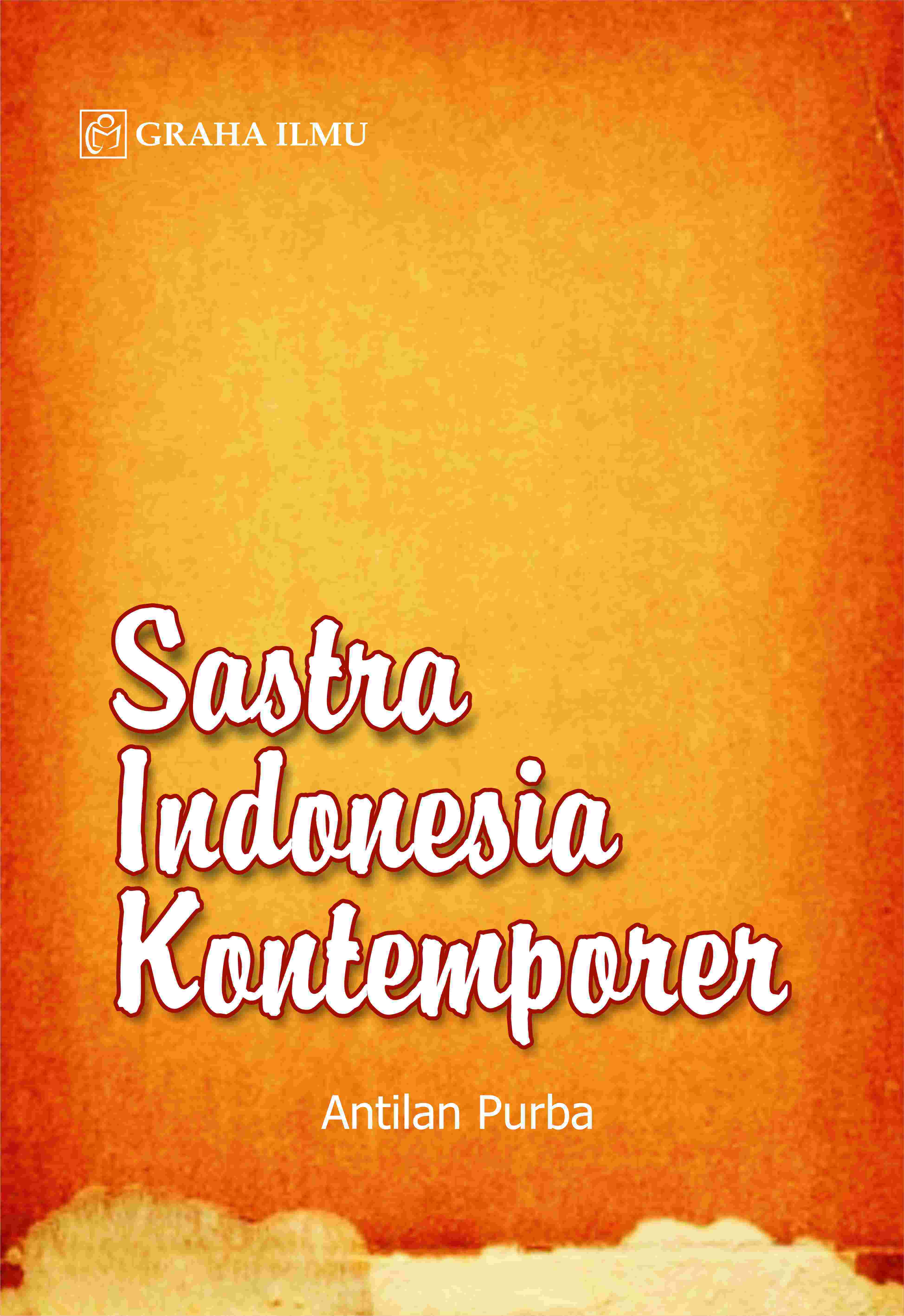 Sampul buku Sastra Indonesia Kon...