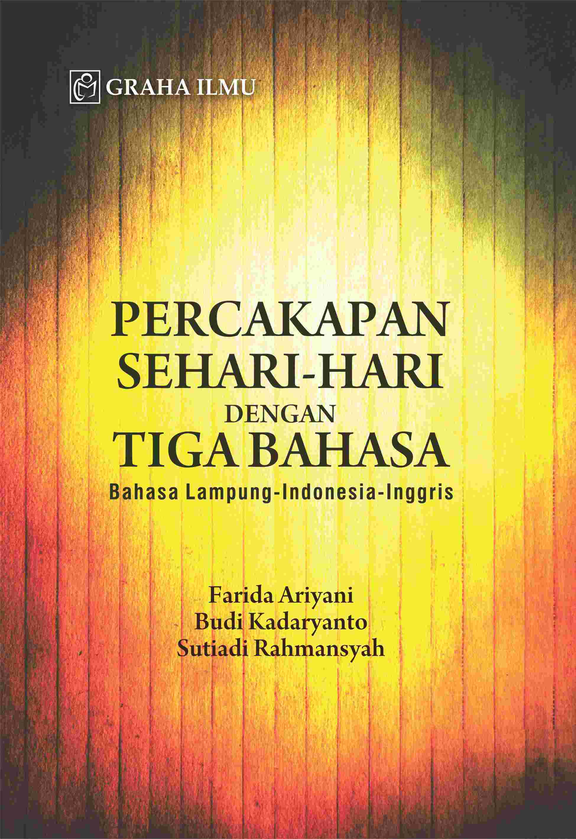 Sampul buku Percakapan sehari-ha...