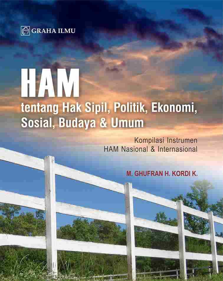 Sampul buku HAM; tentang Hak Sip...